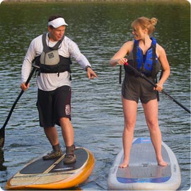 Private stand up paddle lessons instruction in Washington DC VA MD